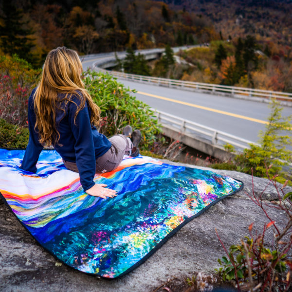 blue ridge parkway tarpestry hiking mat