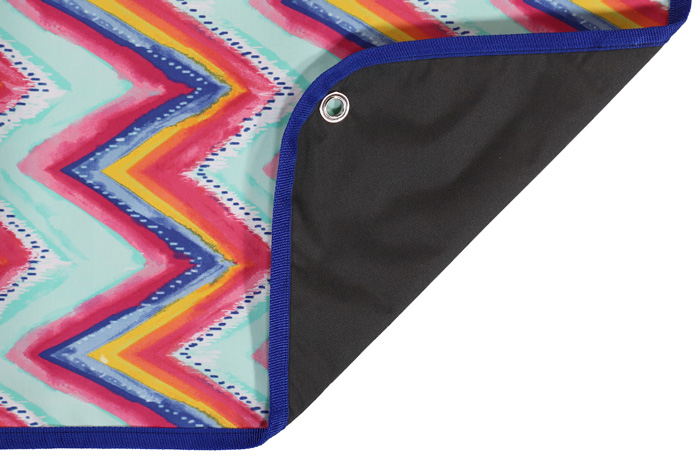 rainbow zigzag tarpestry printed tarp