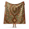 "Flower Festival" Sherpa Blanket - Image 3