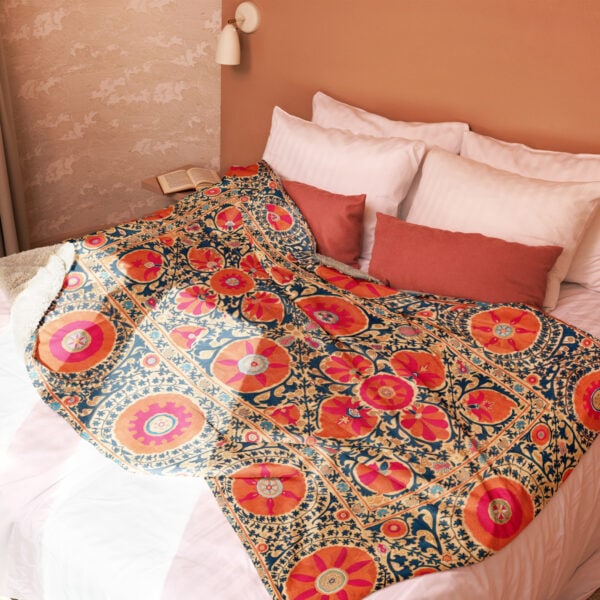 "Bokhara" Sherpa Blanket